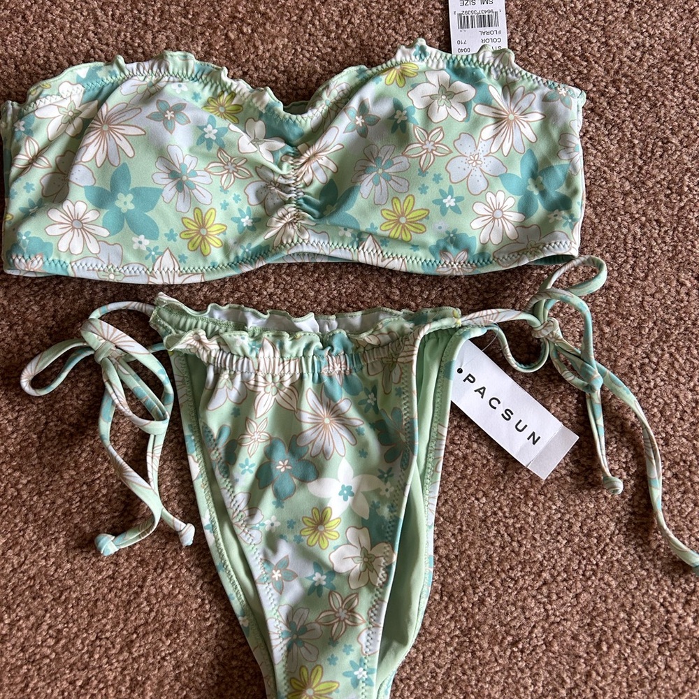 PacSun Floral Bikini Set
